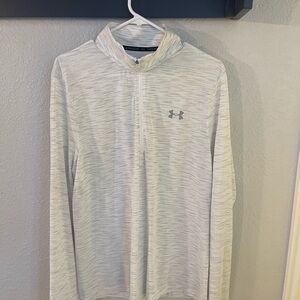 Under Armour Light Gray Patterned Pullover